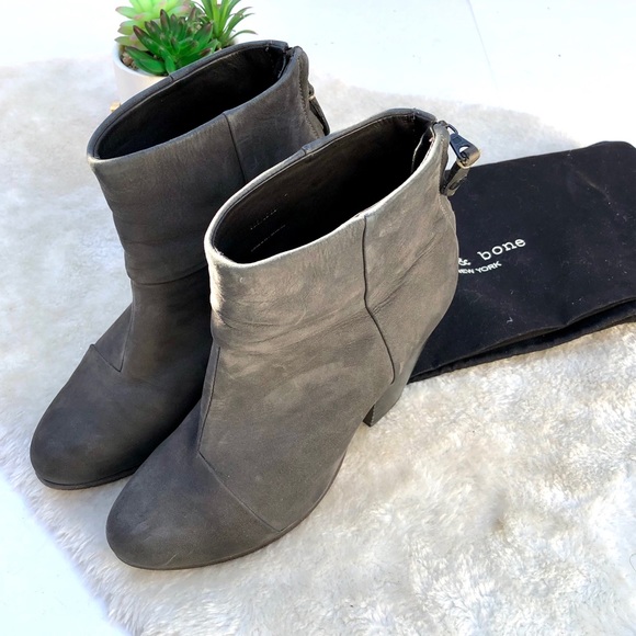 *Rag & Bone | Newbury SuedeHeeled Booties 6.5 - Picture 8 of 16